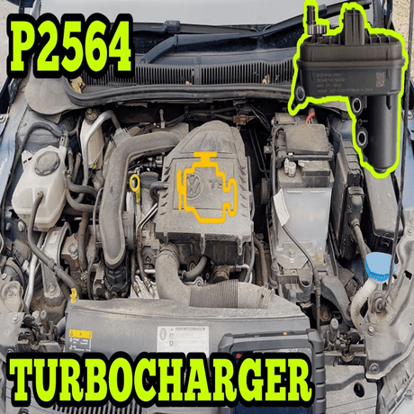 VW Audi Skoda Seat P2564 Turbocharger Boost Control Sensor Circuit Low - iCarsoft Official Store