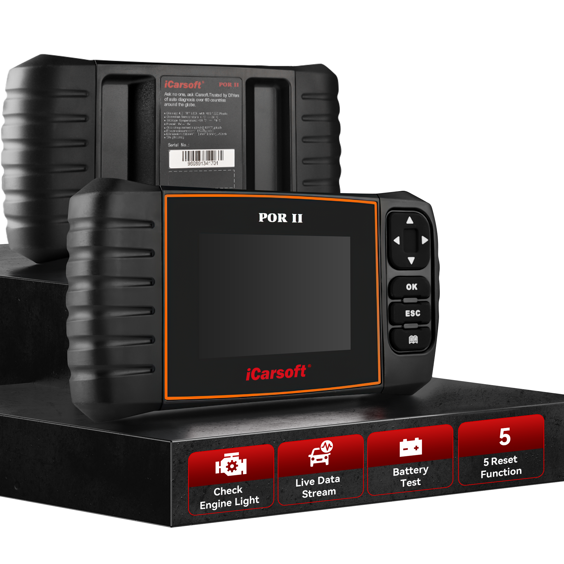 [Price Drop] iCarsoft POR II for Porsche Scan Tool