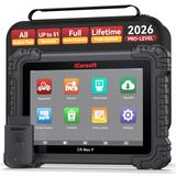 iCarsoft CR Max P 10-inch Touchscreen Diagnostic Tool Front View