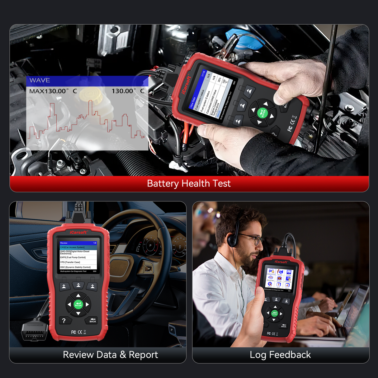 iCarsoft i980 Car Diagnostic Tool For Mercedes-Benz/Sprinter/Smart