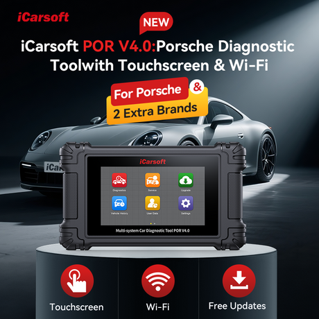 iCarsoft POR V4.0 Professional Multi-Systems Car Diagnostic tool