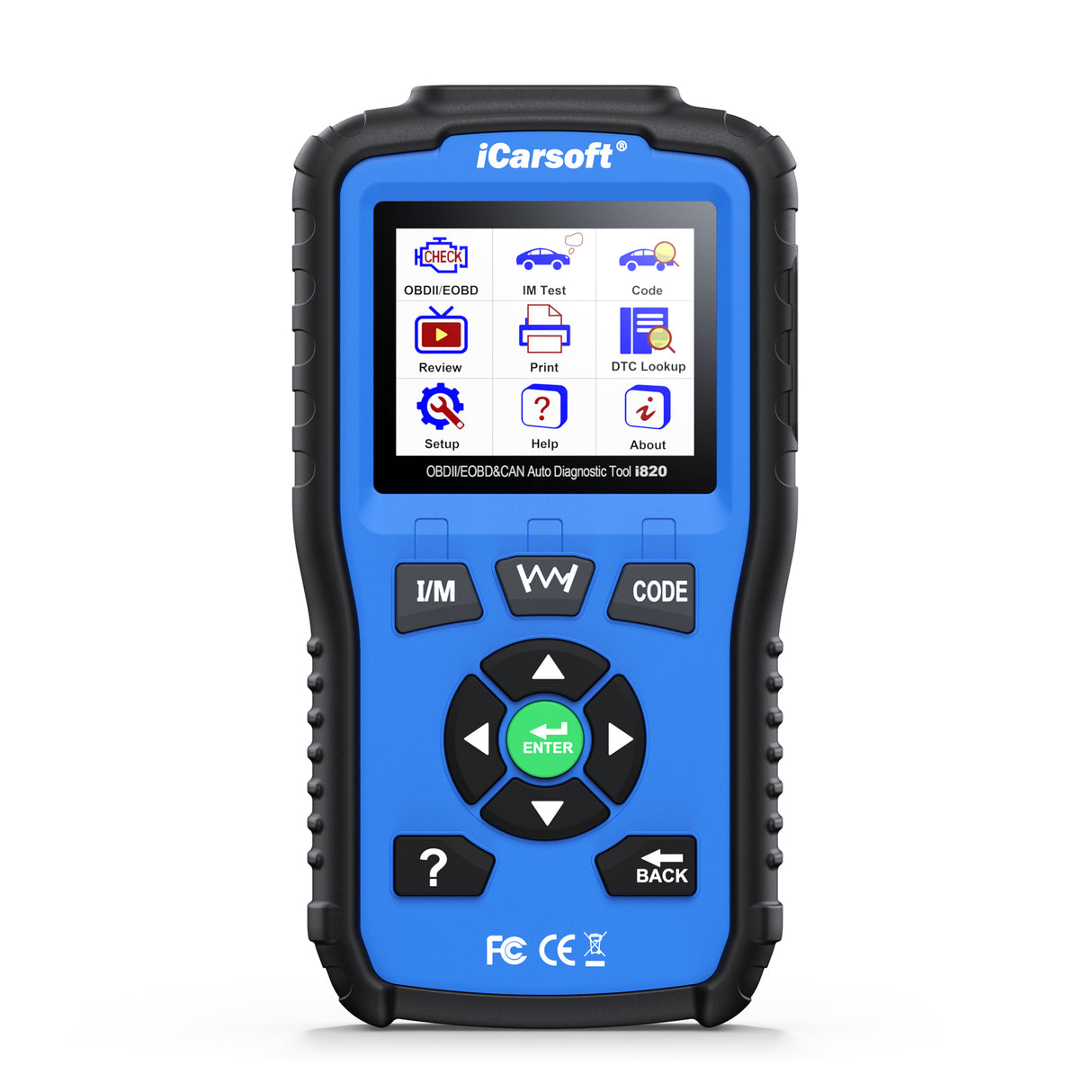 iCarsoft  i820 OBDII/EOBD/CAN Auto Diagnostic Tool