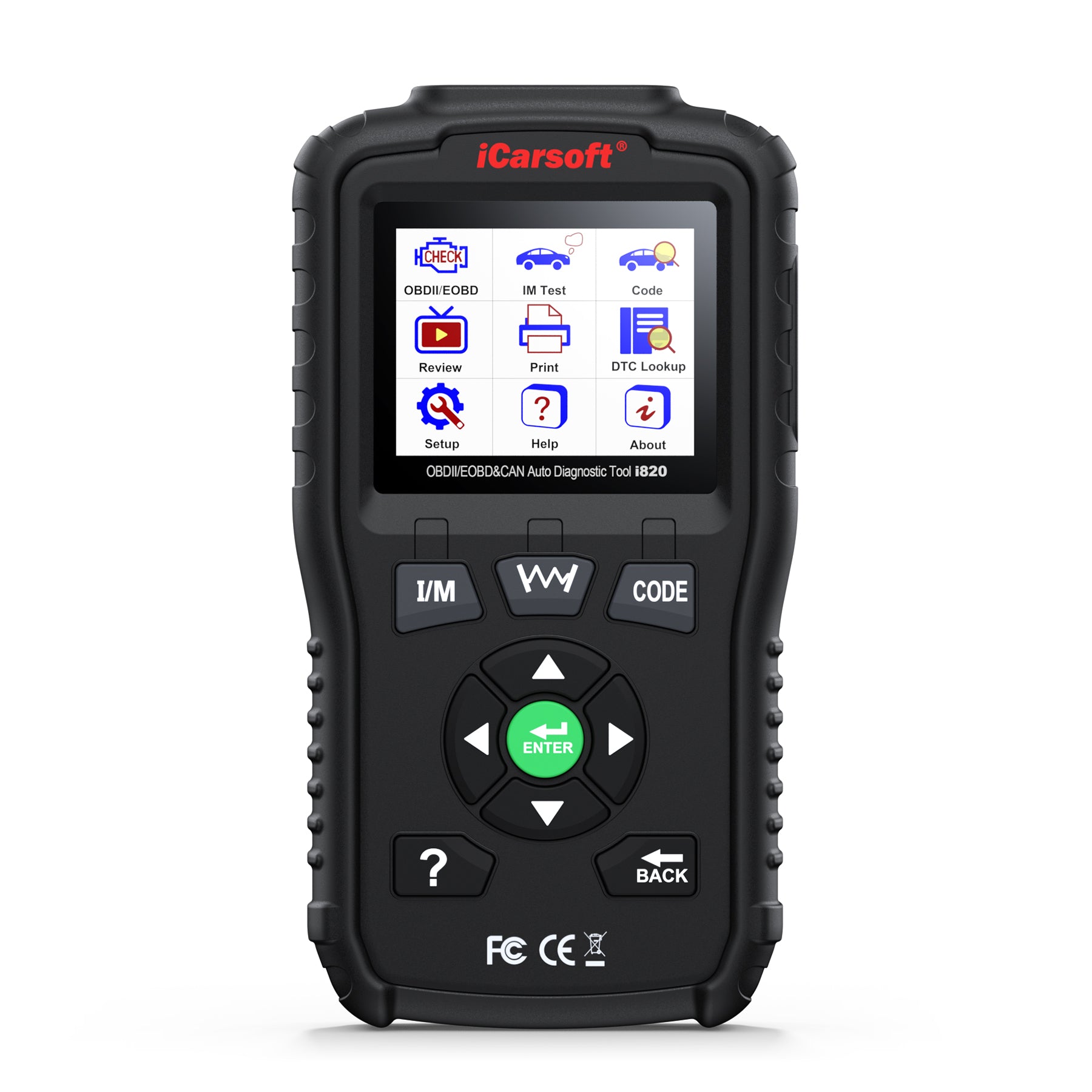 iCarsoft i820 OBDII/EOBD/CAN Diagnostic Tool