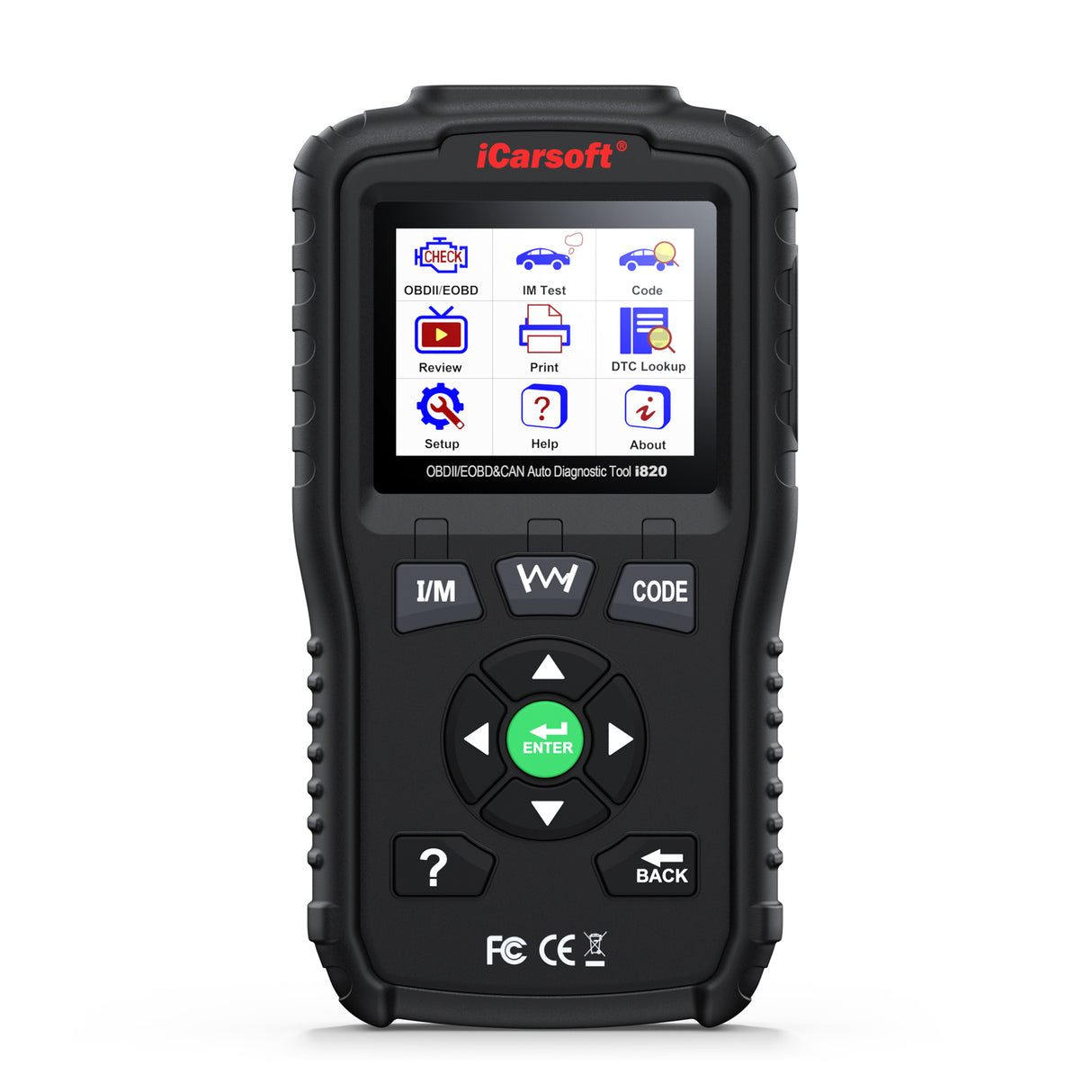 iCarsoft  i820 OBDII/EOBD/CAN Auto Diagnostic Tool