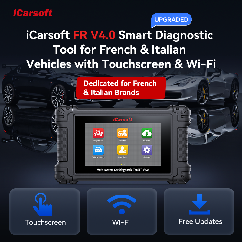 iCarsoft FR V4.0 for French and Italian Vehicle Makes