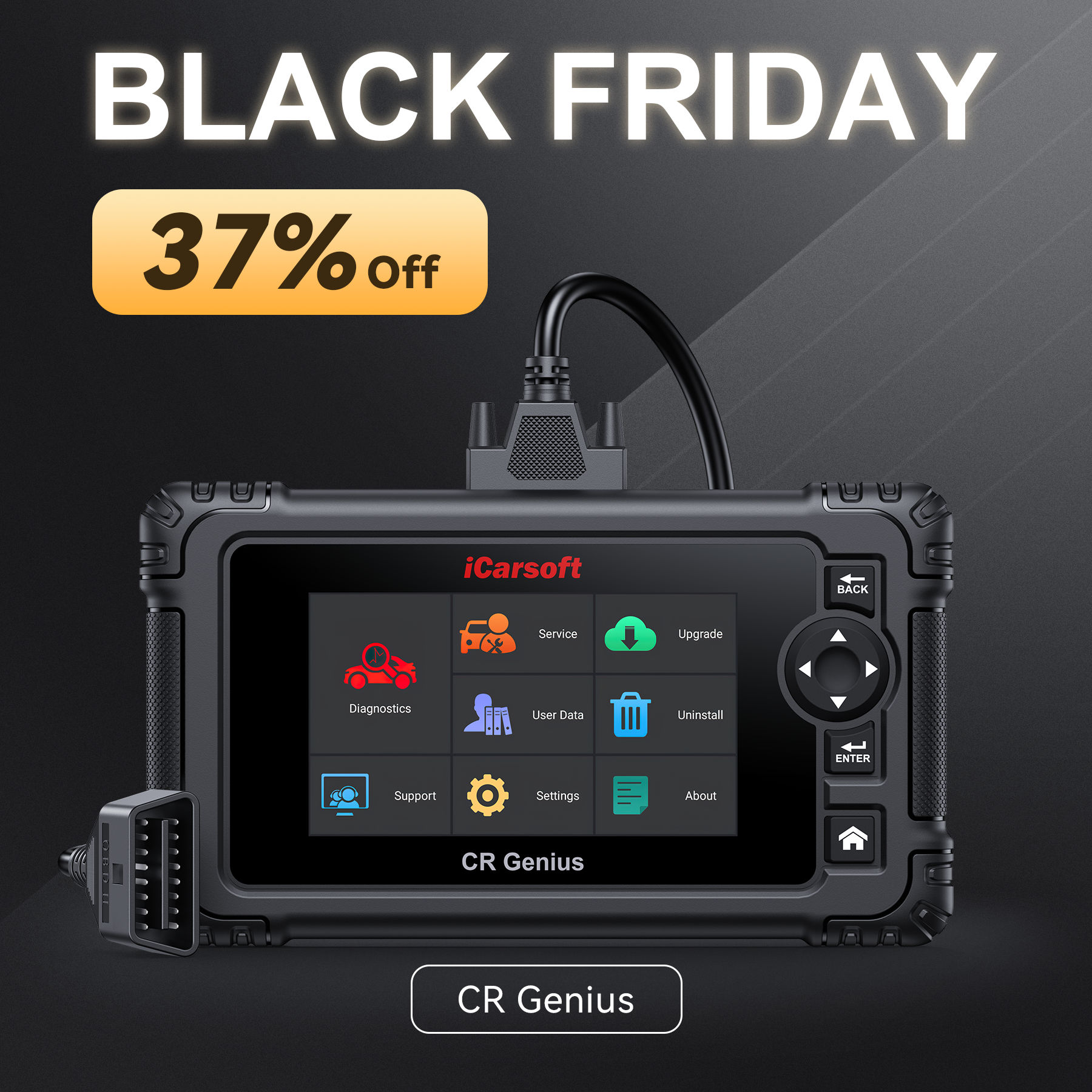 【Best Deal Yet】iCarsoft CR Genius Car Diagnostic Tool