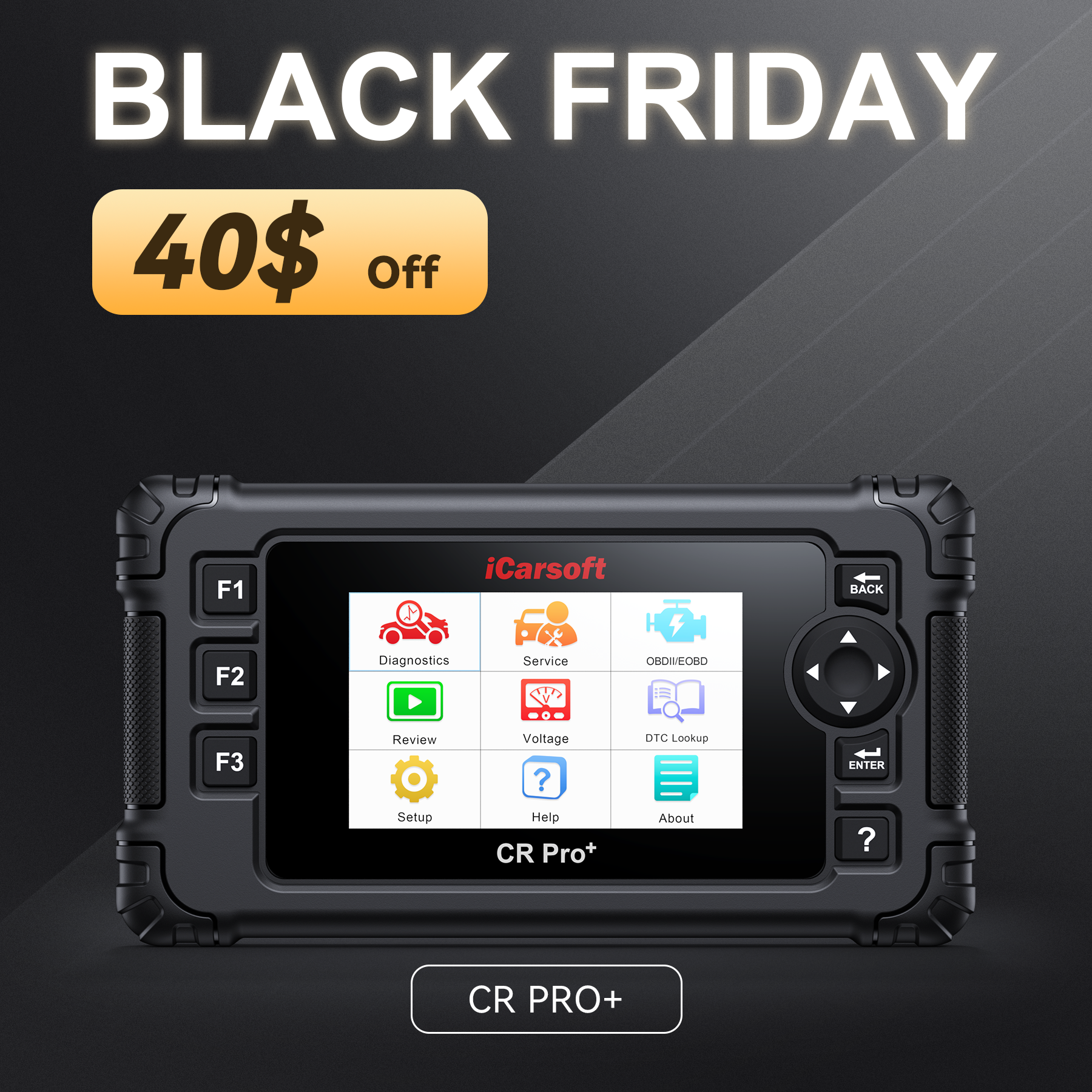 iCarsoft CR Pro+ Car Diagnostic Tool