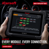 iCarsoft CR Max P — Bi-Directional Scan Tool with Topology Mapping for 58 Car Brands