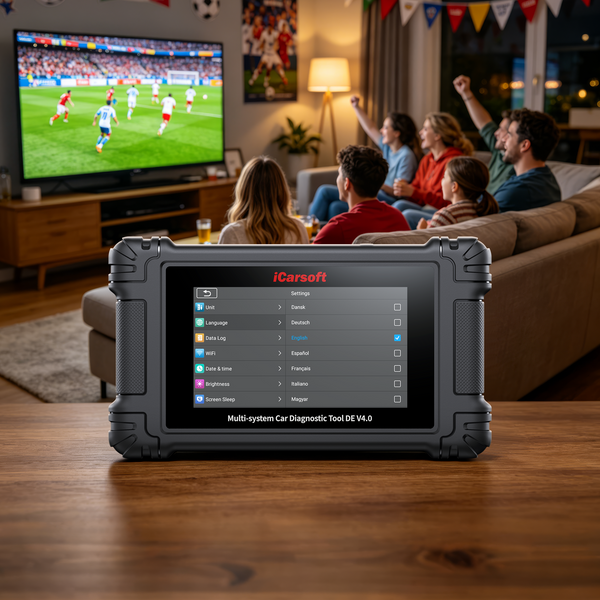 iCarsoft DE V4.0 for German Vehicle Makes with Touchscreen & Wifi