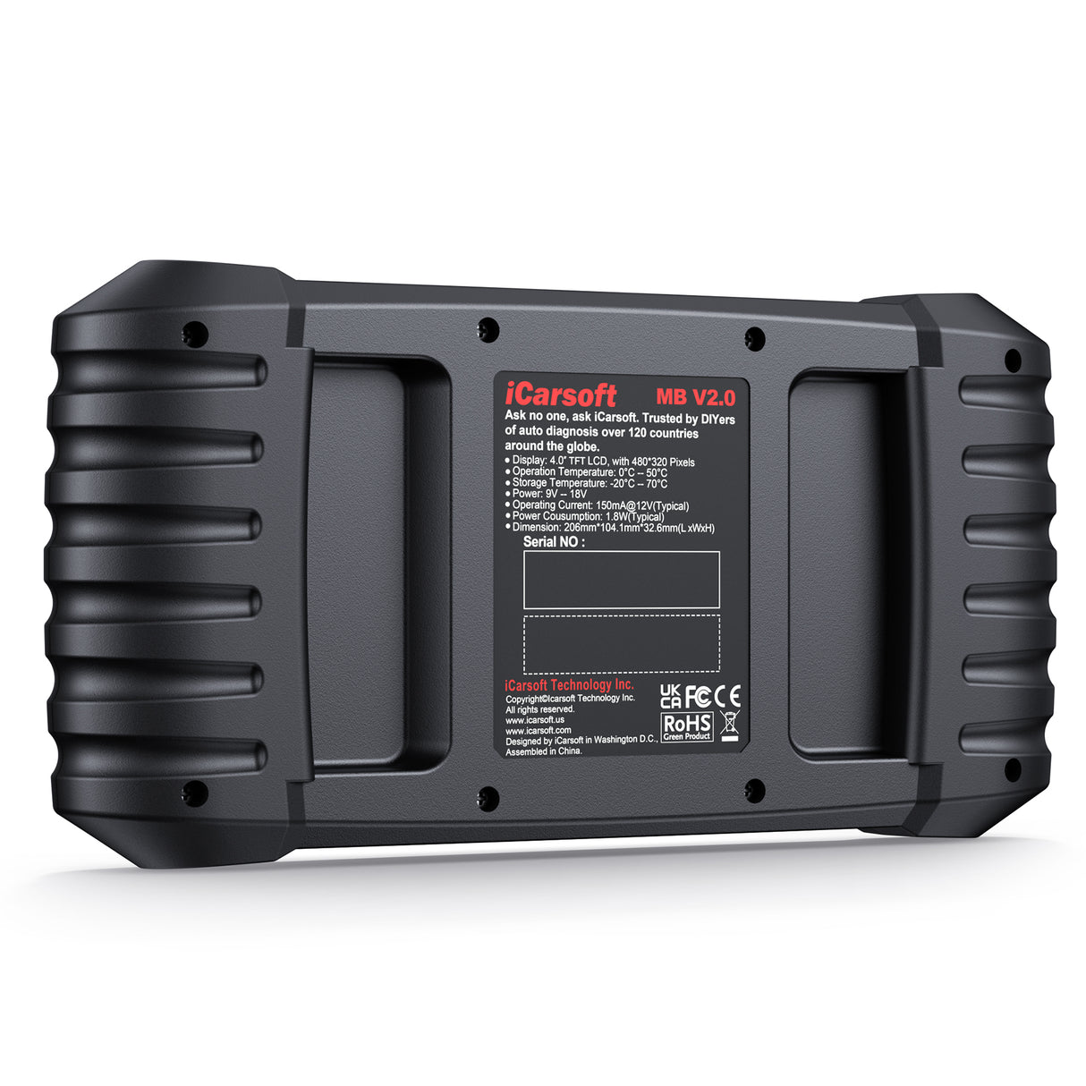 iCarsoft MB V2.0 Car Diagnostic Tool For Mercedes-Benz/Sprinter/Smart