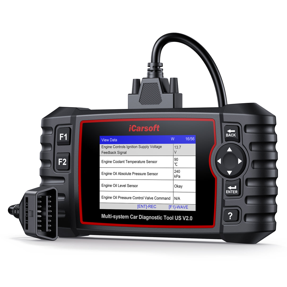 iCarsoft US V2.0 Car Diagnostic Tool For Ford/GM/Chrysler(Jeep/Dodge)