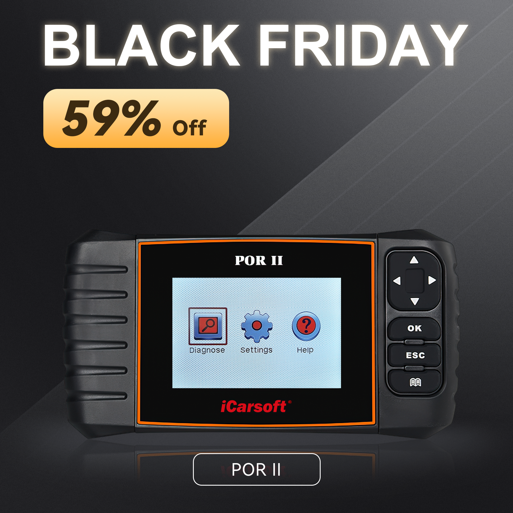 [Price Drop] iCarsoft POR II for Porsche Scan Tool