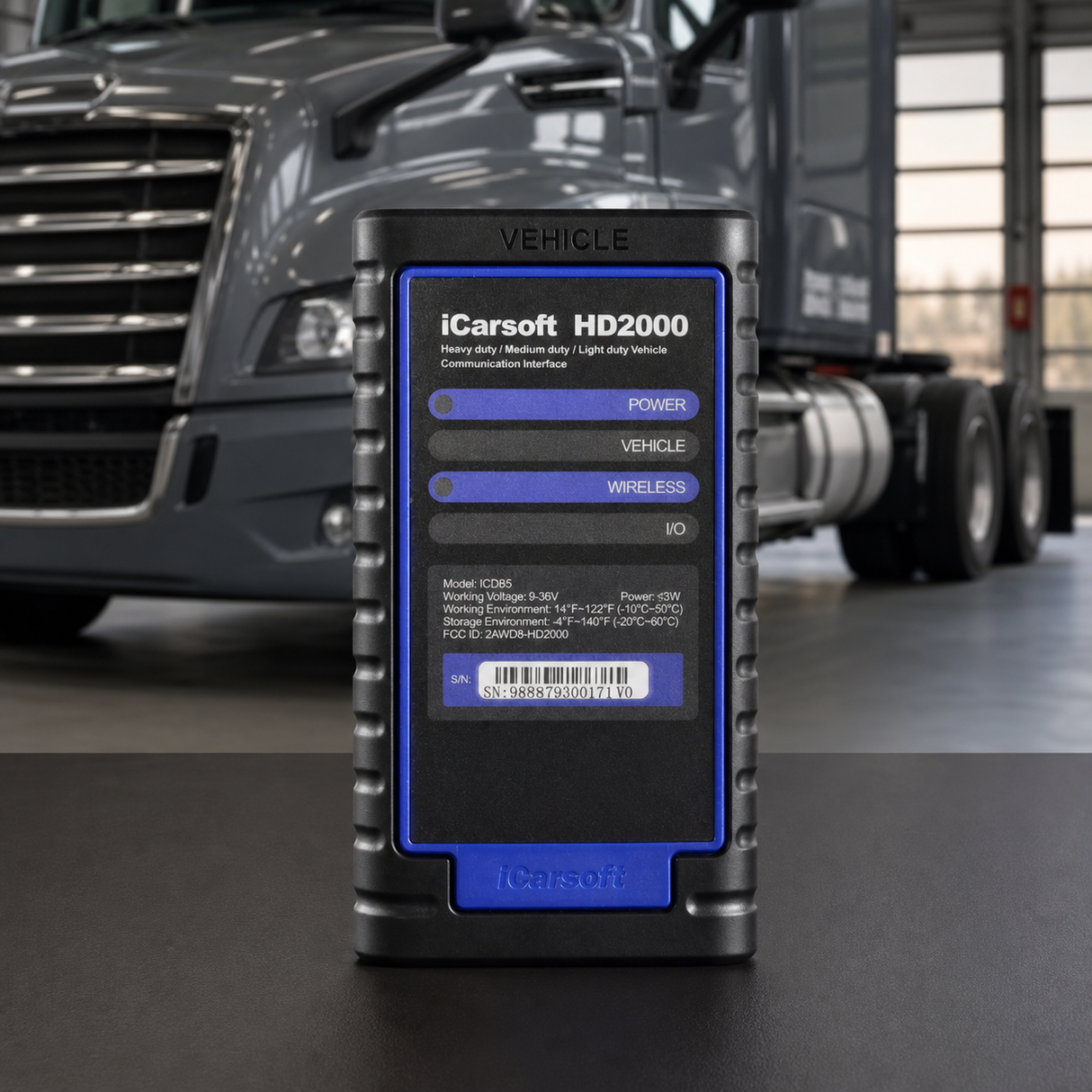 iCarsoft HD2000 Heavy Duty Truck Package for CR Ultra