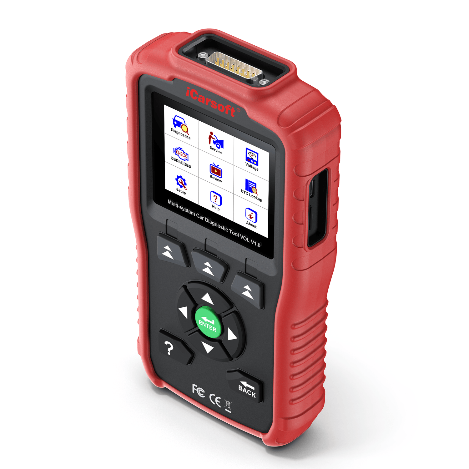 Volvo Code Reader Home iCarsoft VOL V1.0 Car Diagnostic Tool For Volvo/Saab
