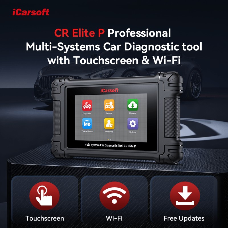 iCarsoft CR Elite P Diagnostic Tool with Touchscreen & Wifi