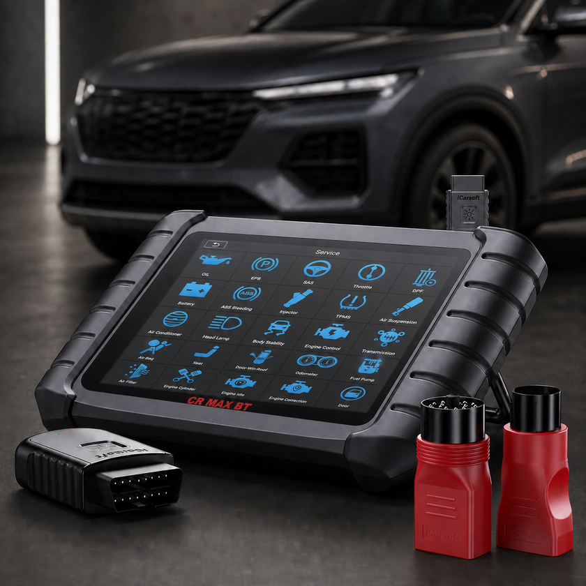 iCarsoft CR Max BT Enhanced Wireless Bidirectional Diagnostic Tool