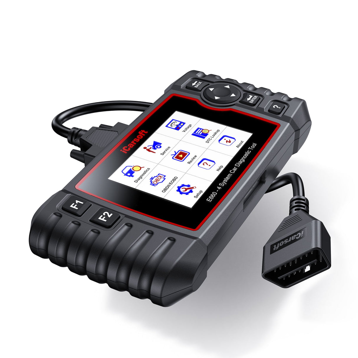 iCarsoft E660 NEW Version 4 Systems OBD2 Scanner