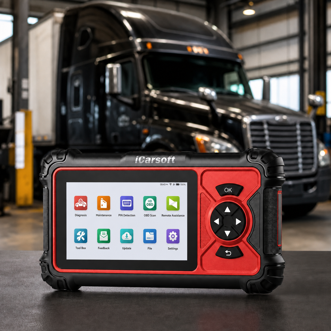 iCarsoft HD V4.0 Multi-System Heavy Duty Diagnostic Tool