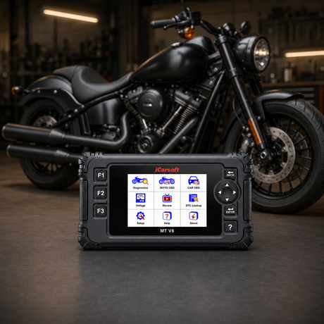 iCarsoft MT V6 Motorcycle Diagnostic Tool for Indian