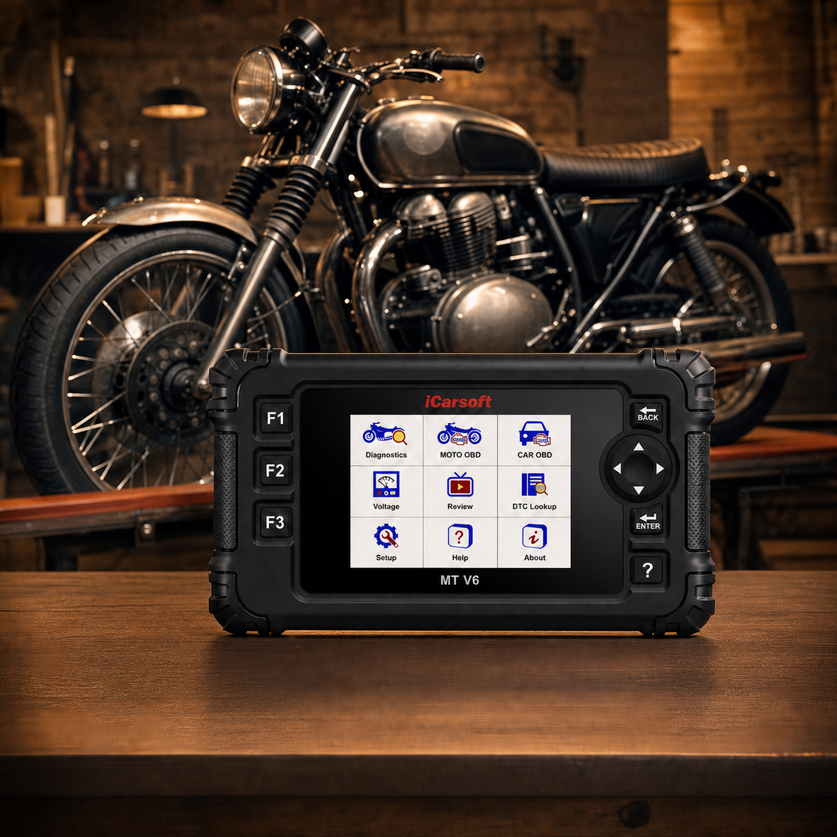 iCarsoft MT V6 Motorcycle Diagnostic Tool for Enfield