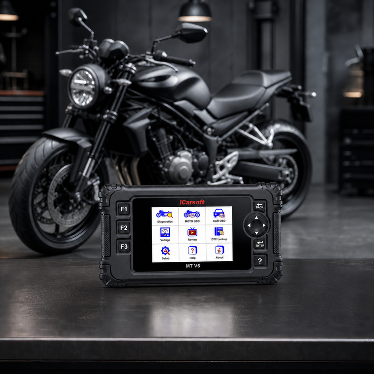 iCarsoft MT V6 Motorcycle Diagnostic Tool for Hyosung