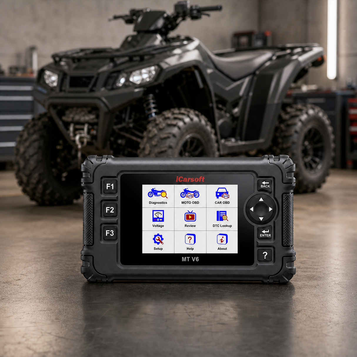 iCarsoft MT V6 Motorcycle Diagnostic Tool for Polaris