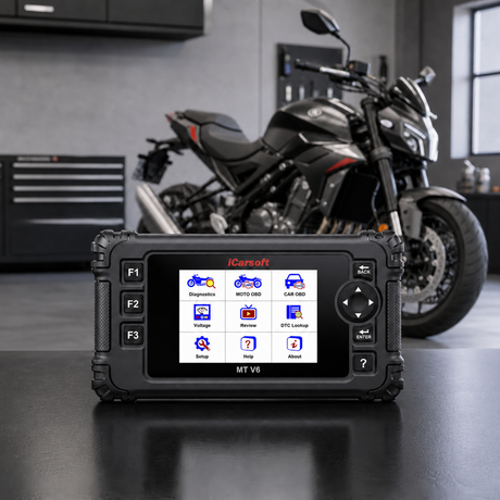 iCarsoft MT V6 Motorcycle Diagnostic Tool for QJBenelli