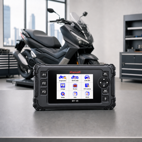 iCarsoft MT V6 Motorcycle Diagnostic Tool for SYM