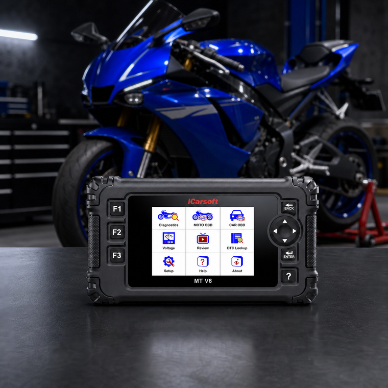 iCarsoft MT V6 Motorcycle Diagnostic Tool for Yamaha