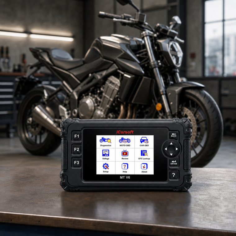 iCarsoft MT V6 Motorcycle Diagnostic Tool for Zontes