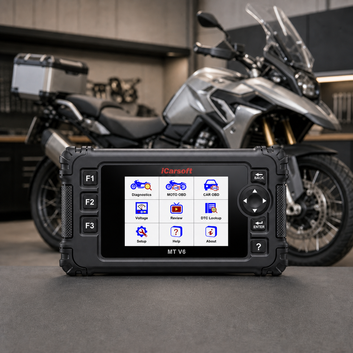 iCarsoft MT V6 Motorcycle Diagnostic Tool for BMW