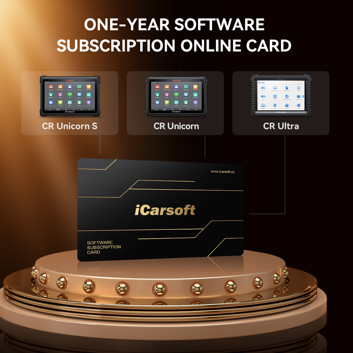 ONE - YEAR SOFTWARE SUBSCRIPTION ONLINE CARD