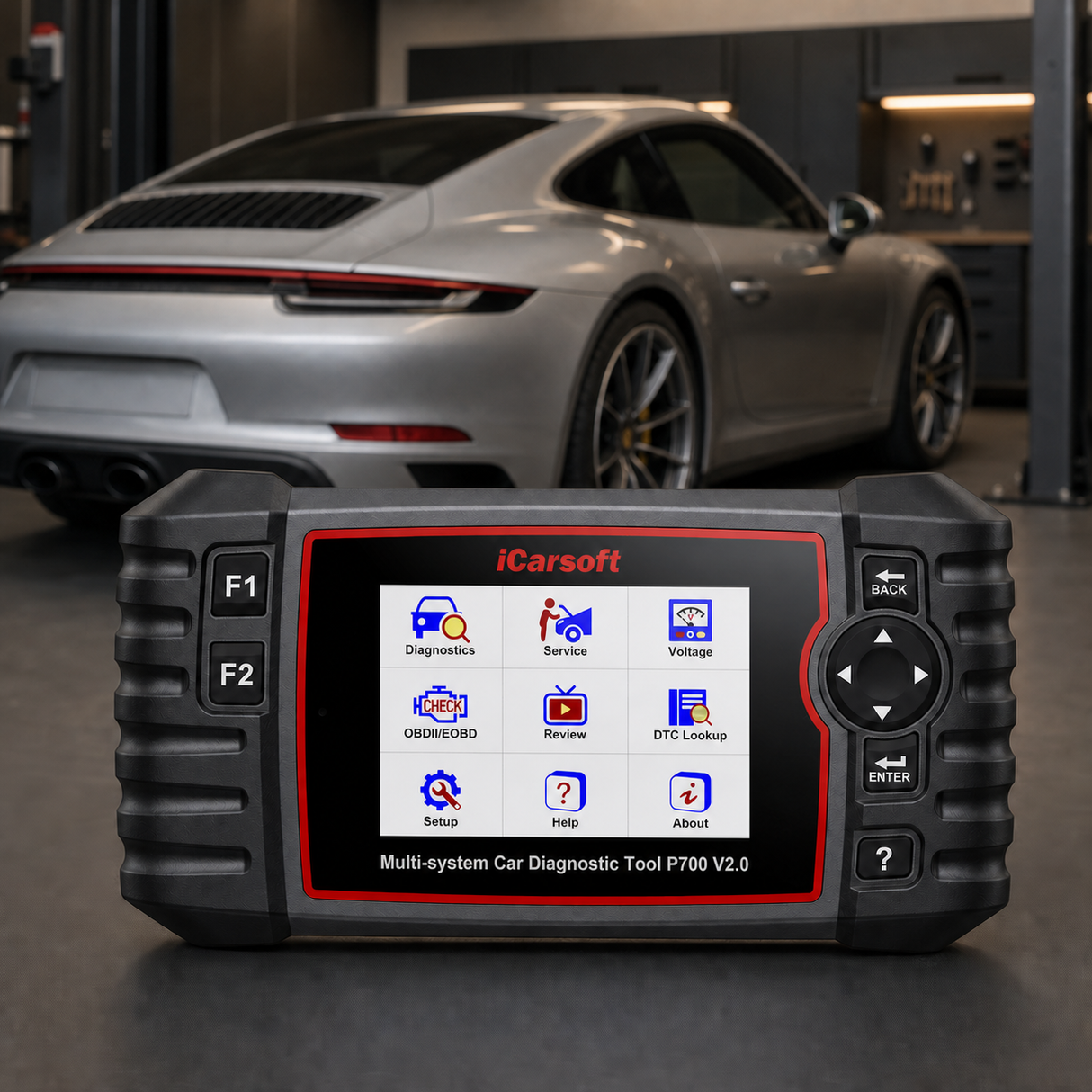 iCarsoft P700 V2.0 Car Diagnostic Tool For Porsche