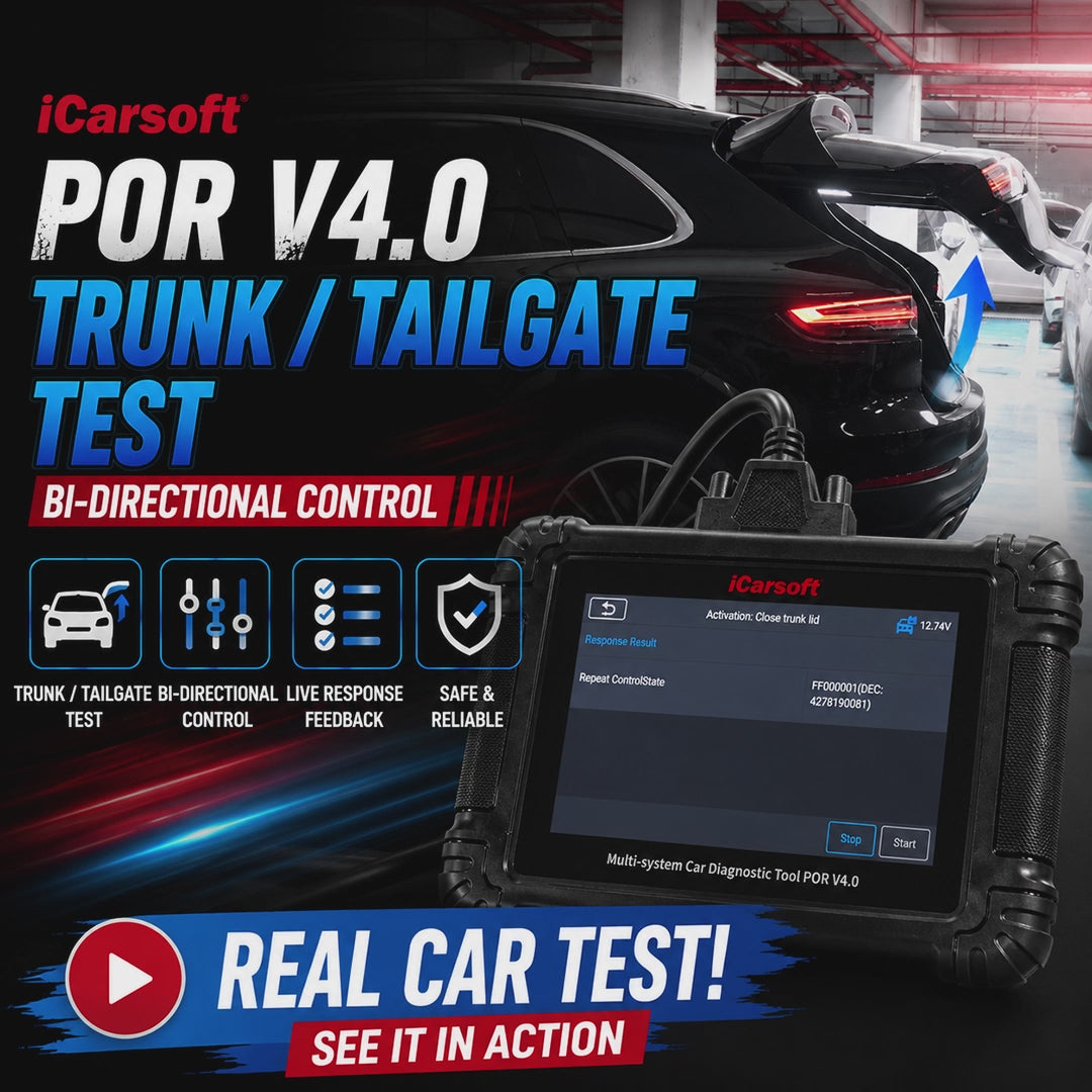 iCarsoft POR V4.0 for Porsche Diagnostic Scanner