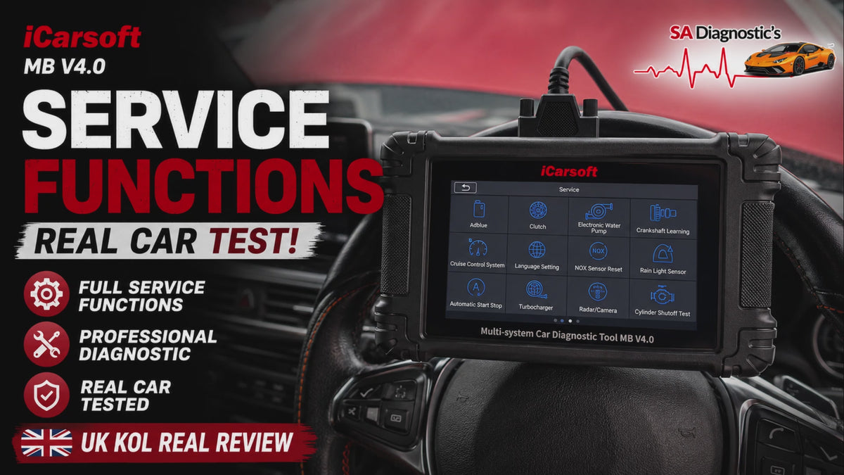iCarsoft MB V4.0 for Mercedes-Benz/Sprinter/Smart/Maybach Diagnostic Scanner