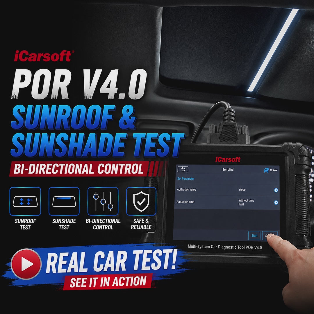 iCarsoft POR V4.0 for Porsche Diagnostic Scanner