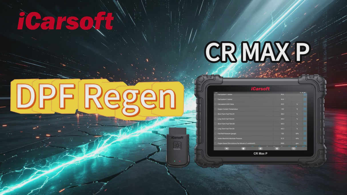 iCarsoft CR Max P — Bi-Directional Scan Tool with Topology Mapping for 58 Car Brands