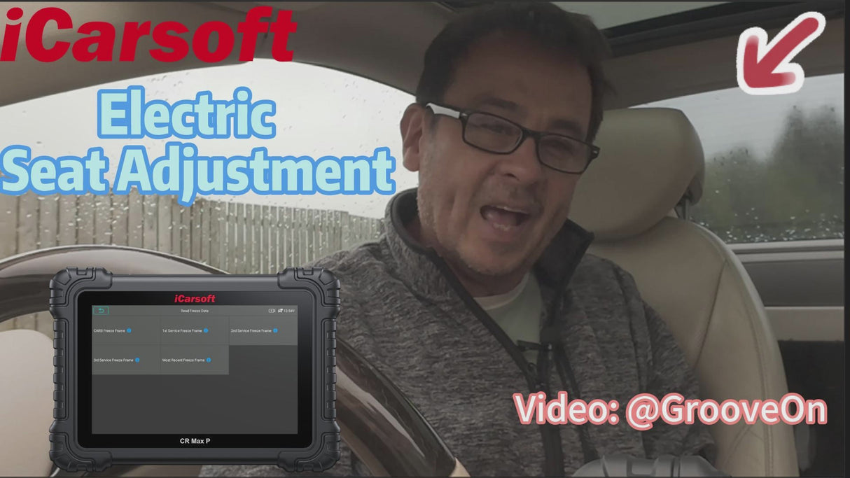 iCarsoft CR Max P — Bi-Directional Scan Tool with Topology Mapping for 58 Car Brands