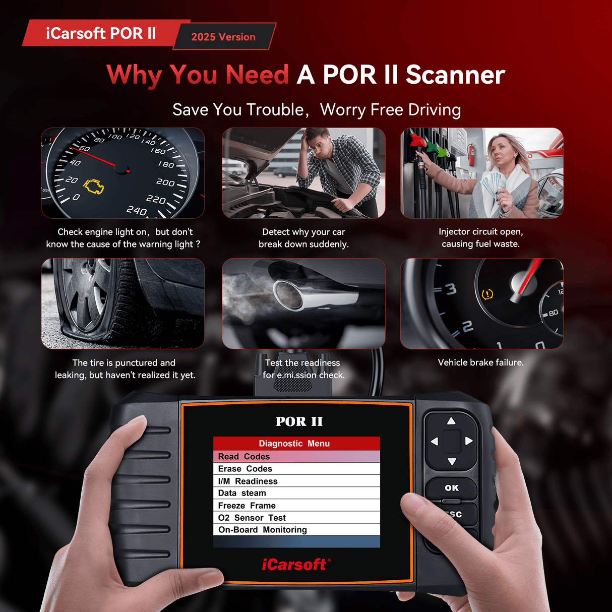 [Price Drop] iCarsoft POR II for Porsche Scan Tool