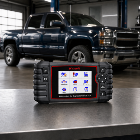 iCarsoft US V2.0 Car Diagnostic Tool For Ford/GM/Chrysler(Jeep/Dodge)