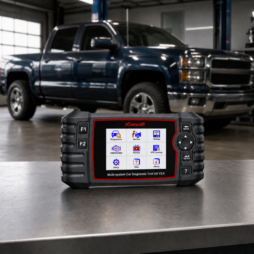 iCarsoft US V2.0 Car Diagnostic Tool For Ford/GM/Chrysler(Jeep/Dodge)