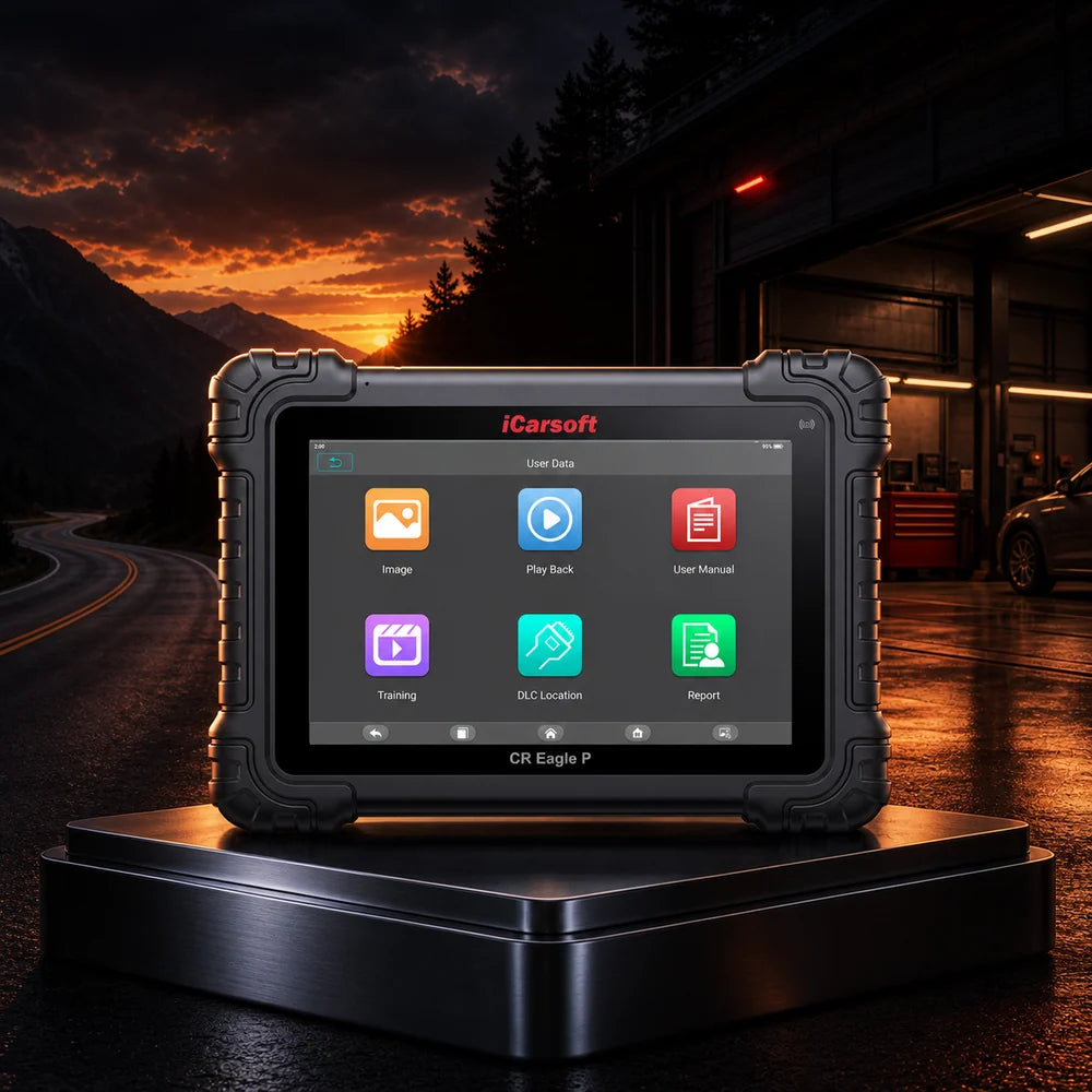 CR EAGLE P diagnostic tool in the iCarsoft Labor Day campaign