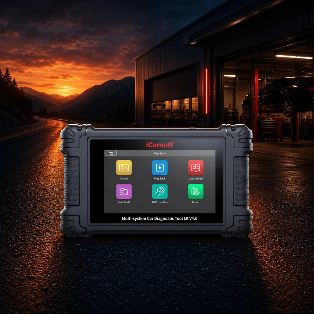LR V4.0 diagnostic tool in the iCarsoft Labor Day campaign