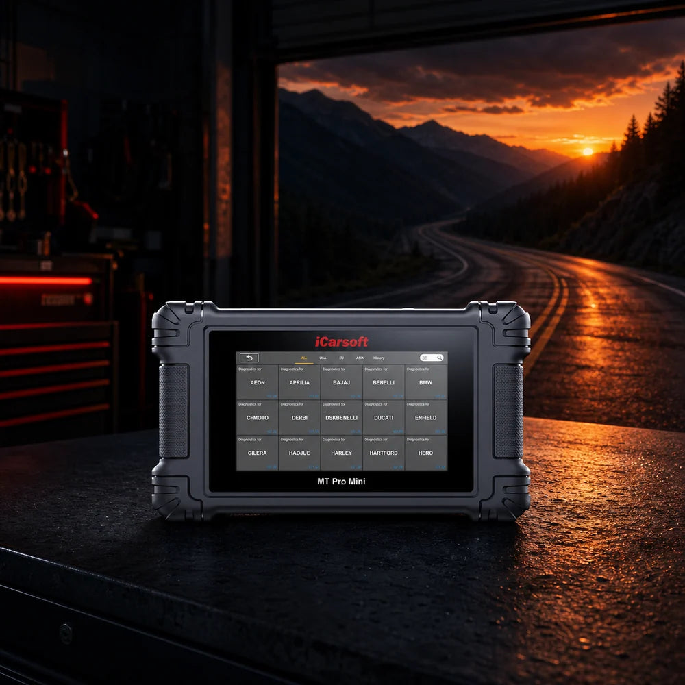 MT PRO MINI diagnostic tool in the iCarsoft Labor Day campaign